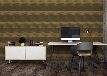 Striped Serenity - Brown