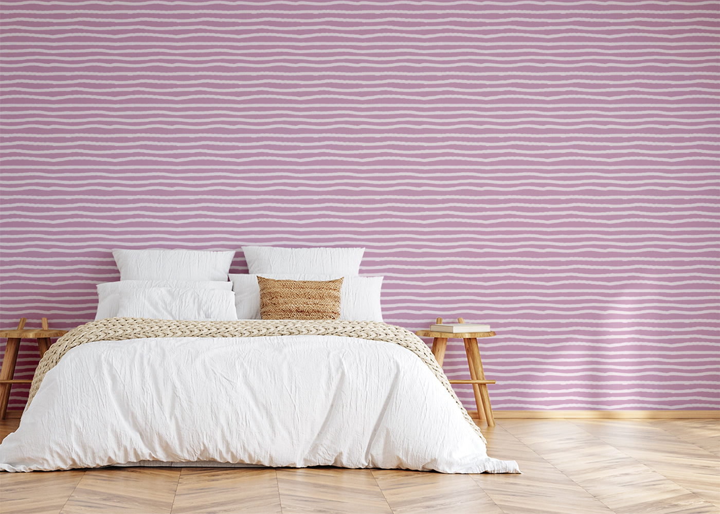 Striped Serenity - Pink