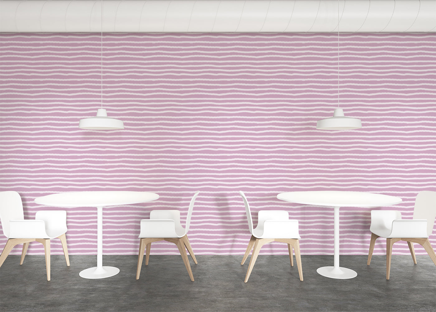 Striped Serenity - Pink