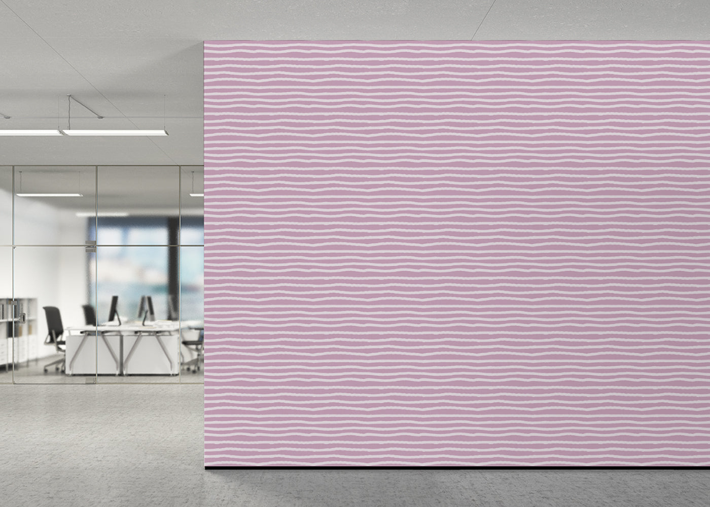 Striped Serenity - Pink