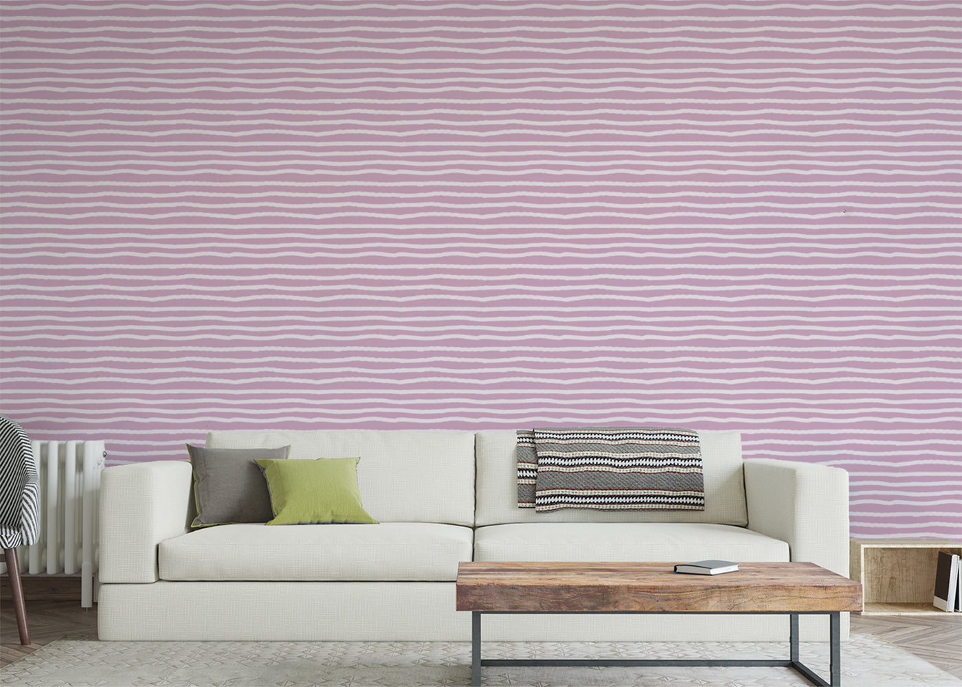Striped Serenity - Pink