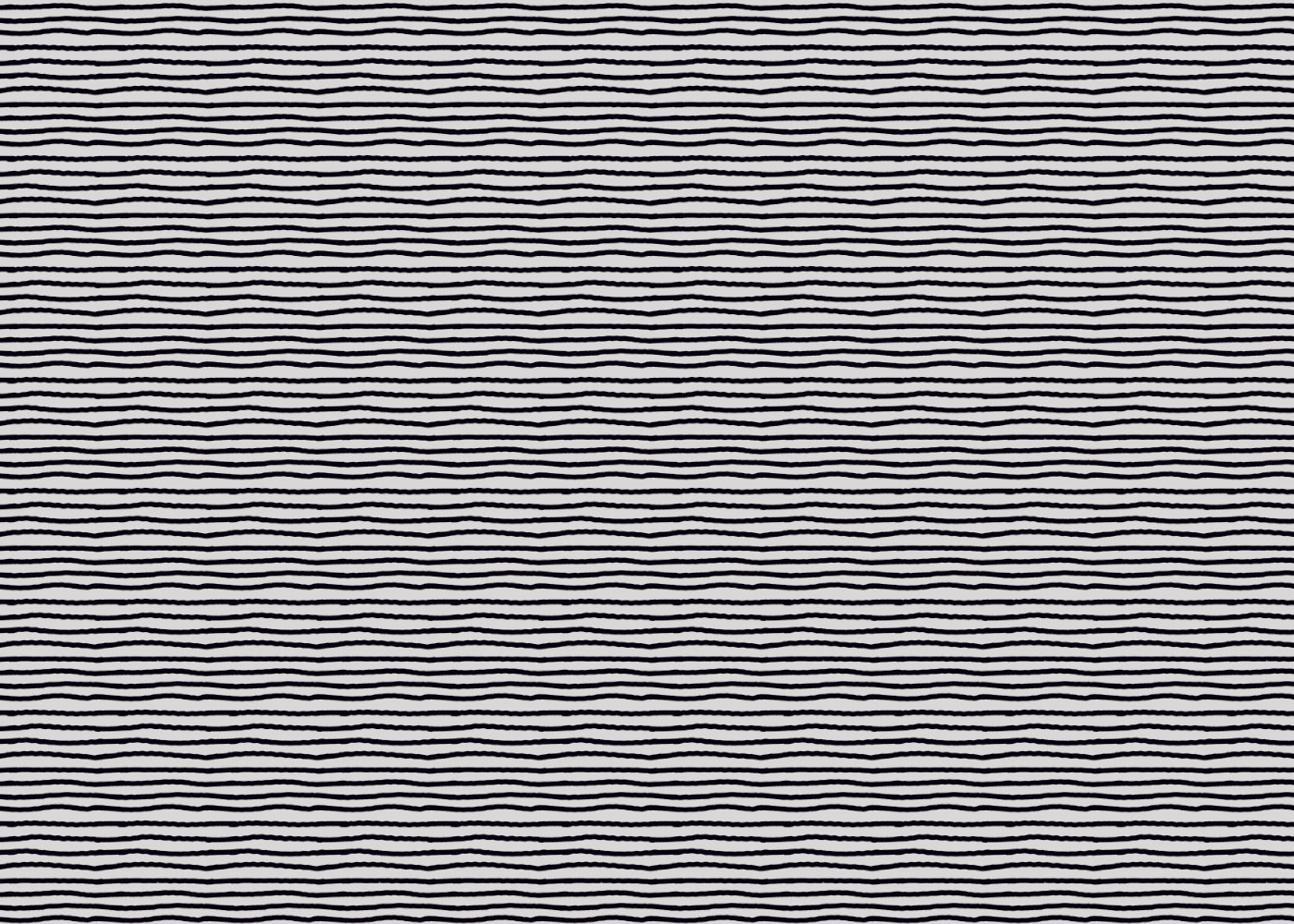 Striped Serenity - Black and White