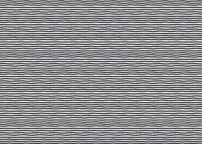 Striped Serenity - Black and White