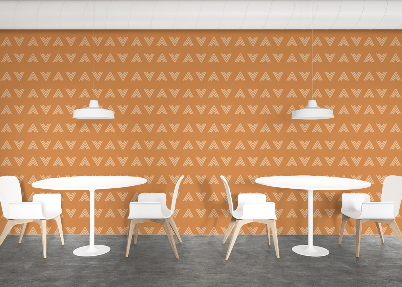 Triangular Fusion - Orange