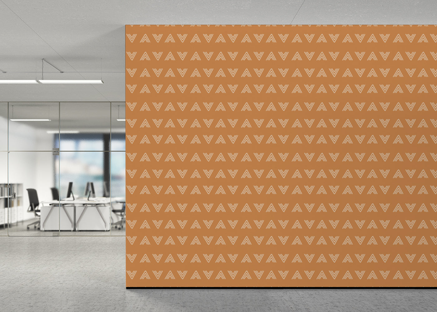 Triangular Fusion - Orange
