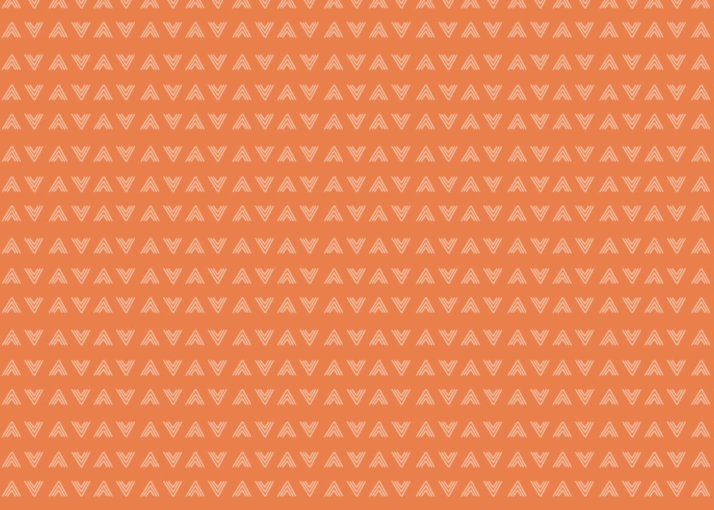 Triangular Fusion - Orange