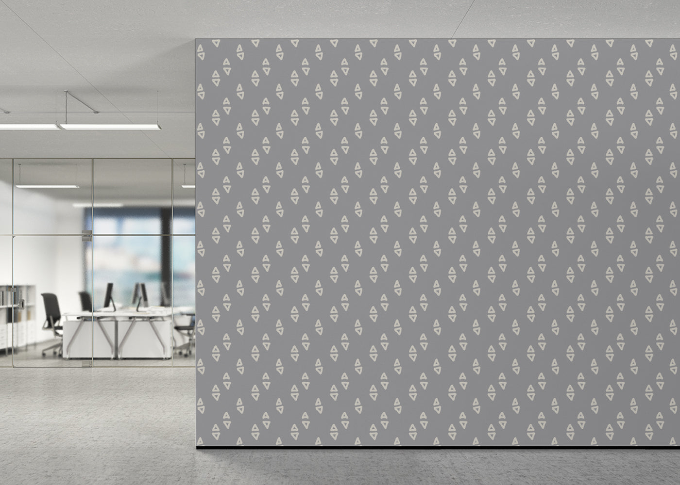 Geometric Echoes - Gray