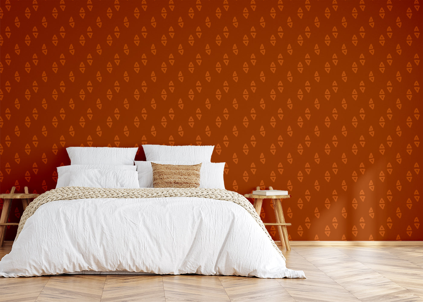 Geometric Echoes - Orange