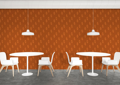 Geometric Echoes - Orange
