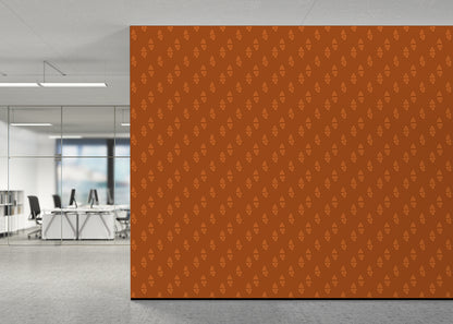 Geometric Echoes - Orange