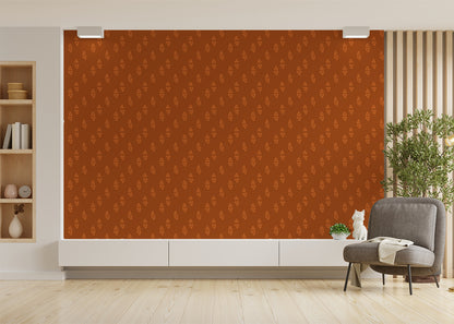 Geometric Echoes - Orange
