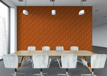 Geometric Echoes - Orange