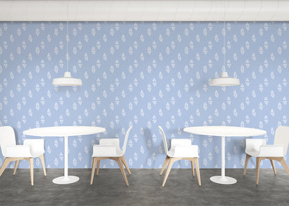 Geometric Echoes - Blue