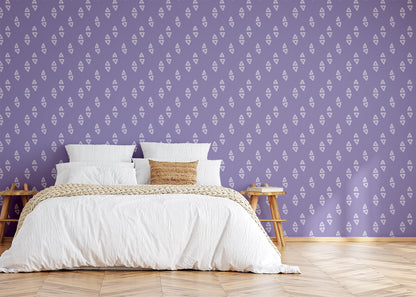 Geometric Echoes - Purple