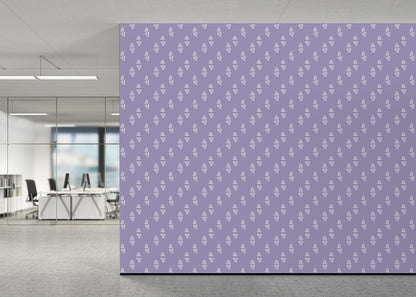 Geometric Echoes - Purple