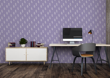 Geometric Echoes - Purple