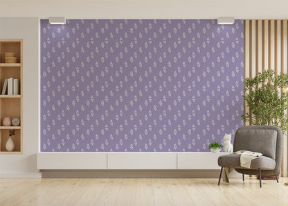 Geometric Echoes - Purple
