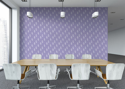 Geometric Echoes - Purple