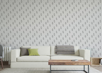 Geometric Echoes - Light Gray