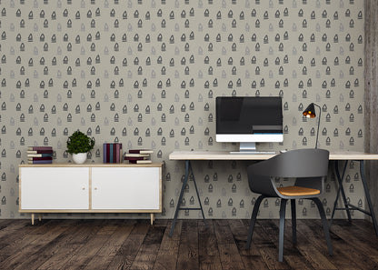 Abstract Trio - Light Gray