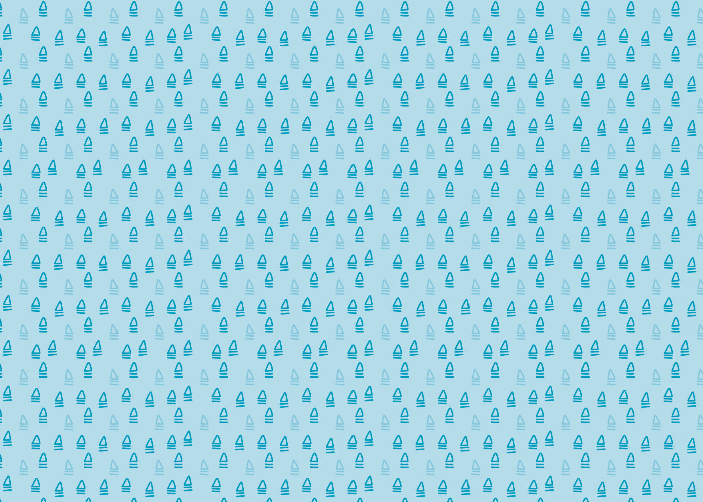 Abstract Trio - Blue