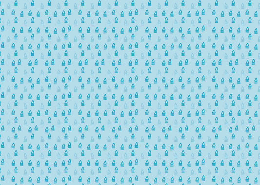 Abstract Trio - Blue