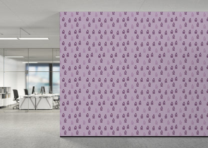 Abstract Trio - Purple