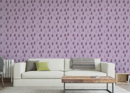 Abstract Trio - Purple
