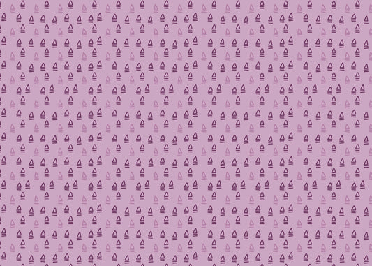 Abstract Trio - Purple