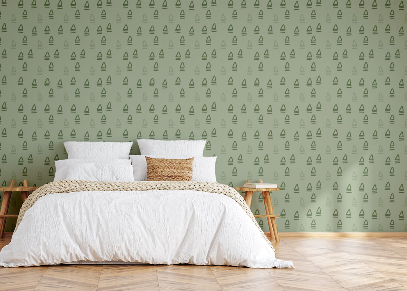Abstract Trio - Green