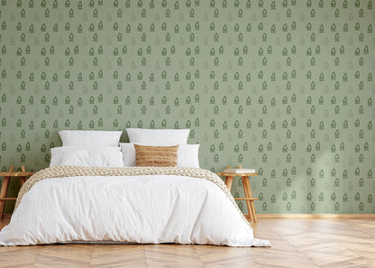 Abstract Trio - Green