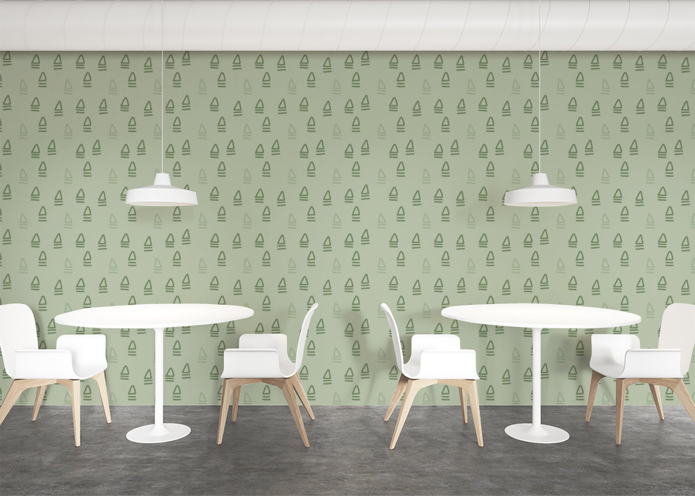 Abstract Trio - Green