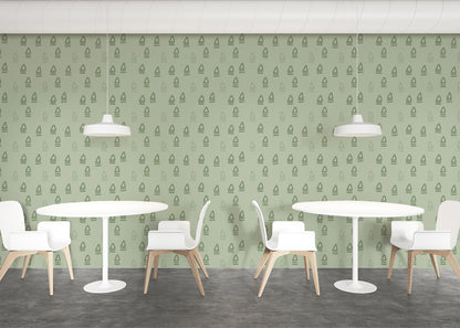 Abstract Trio - Green