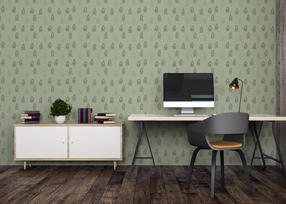 Abstract Trio - Green