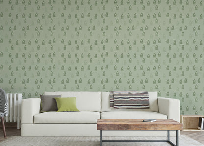 Abstract Trio - Green