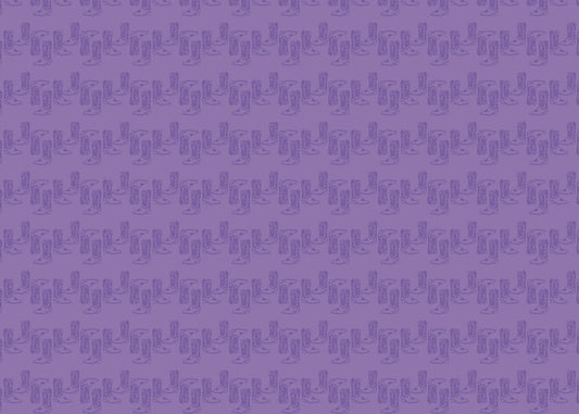 Cowboy Boots - Purple
