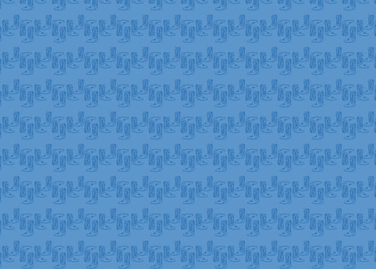 Cowboy Boots - Blue