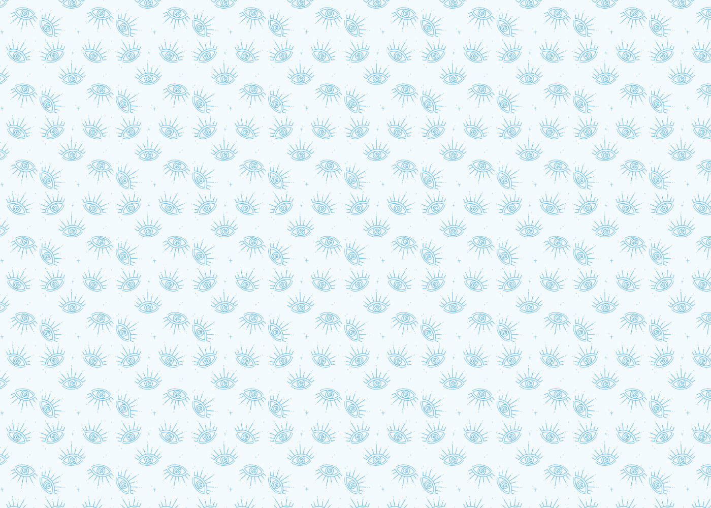 Mystic Gaze - Light Blue