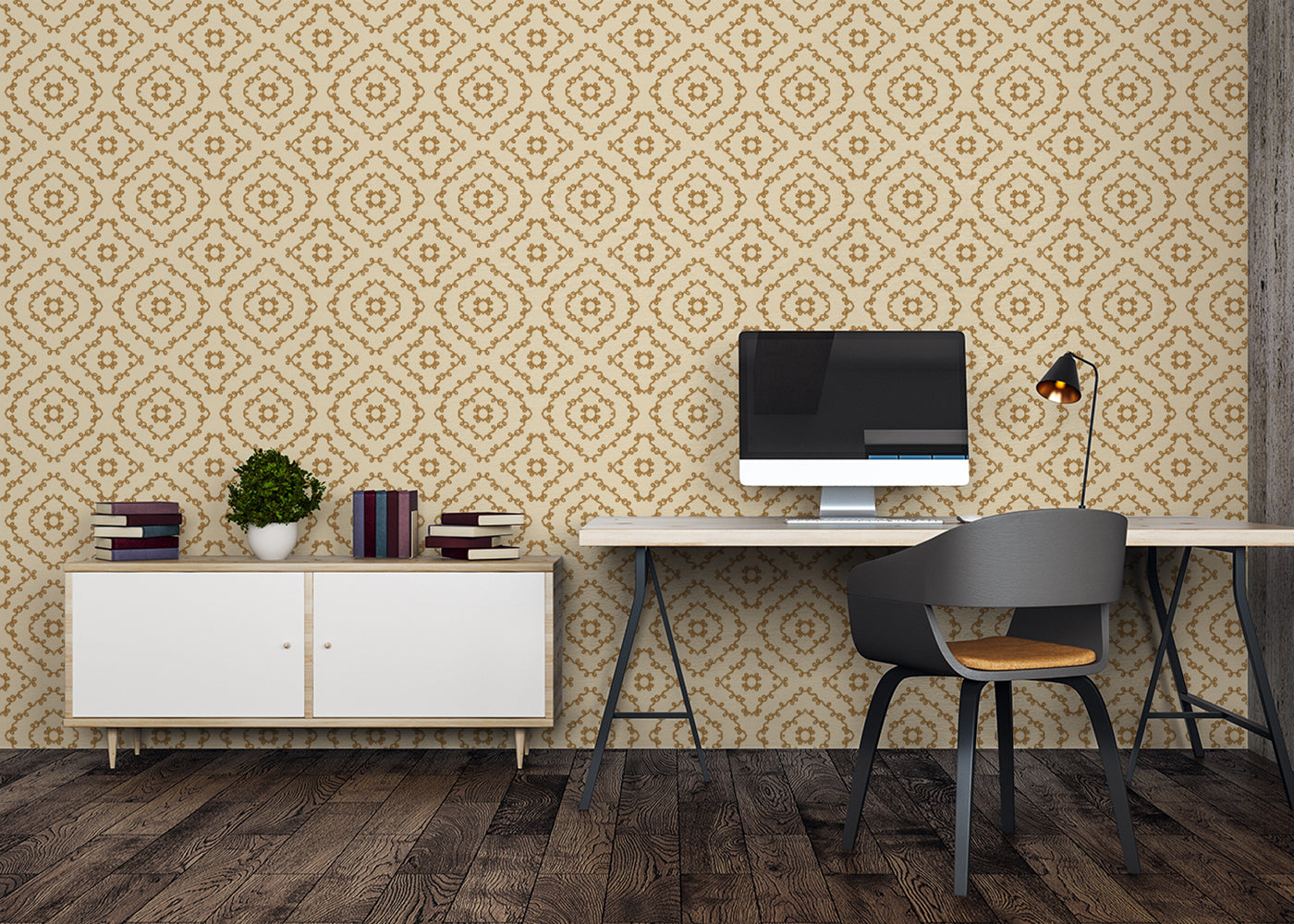 Lasso Lattice - Brown