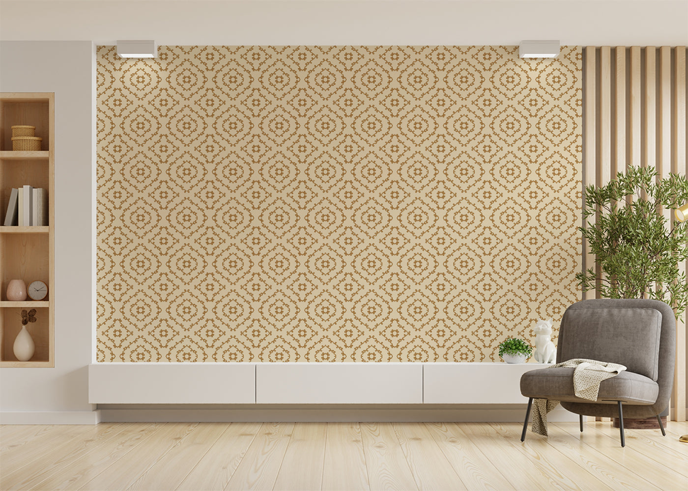 Lasso Lattice - Brown