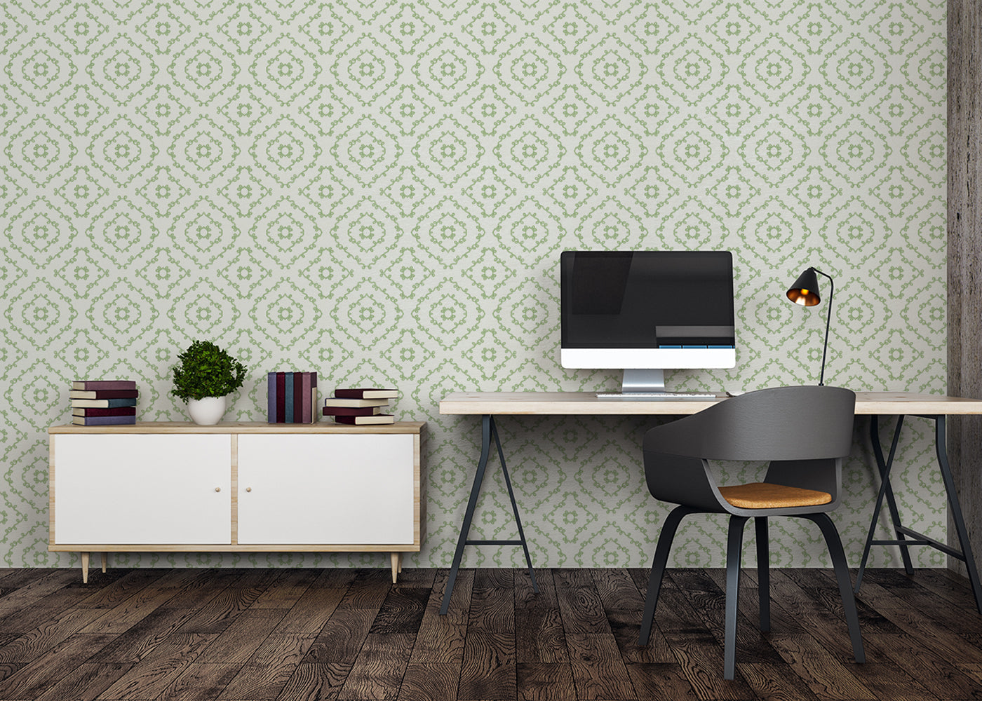 Lasso Lattice - Green