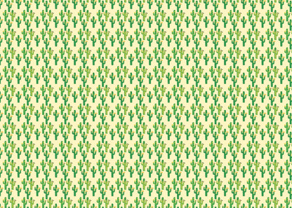 Desert Cacti Blossoms - Yellow Green