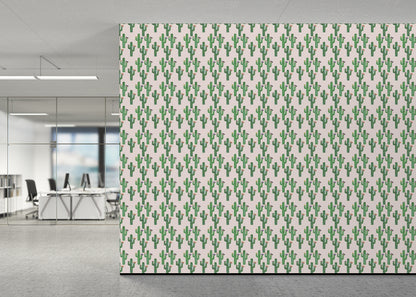 Desert Cacti Blossoms - Dark Green