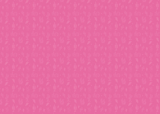 Desert Doodles - Pink - Sample