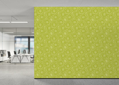Floral Whirls - Green