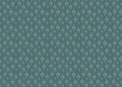 Serpentine Streams - Blue Green