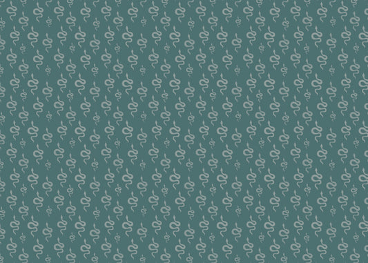 Serpentine Streams - Blue Green