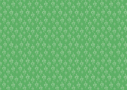 Serpentine Streams - Light Green