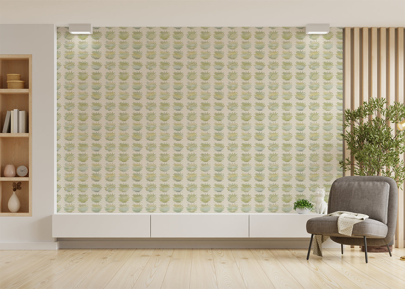Succulent Symphony - Green