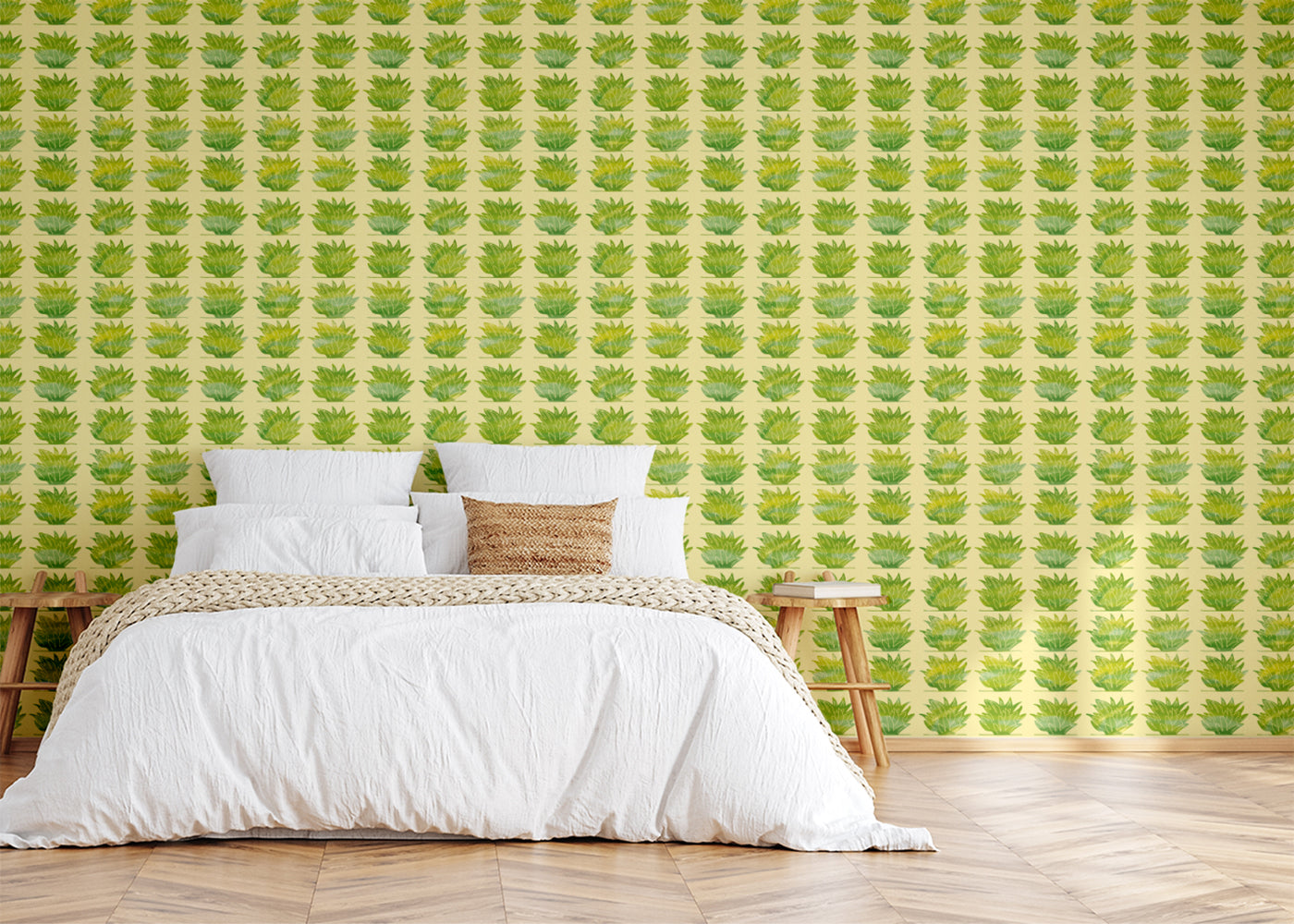 Succulent Symphony - Yellow Green